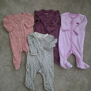 Assorted Kids One Pieces Footies Set